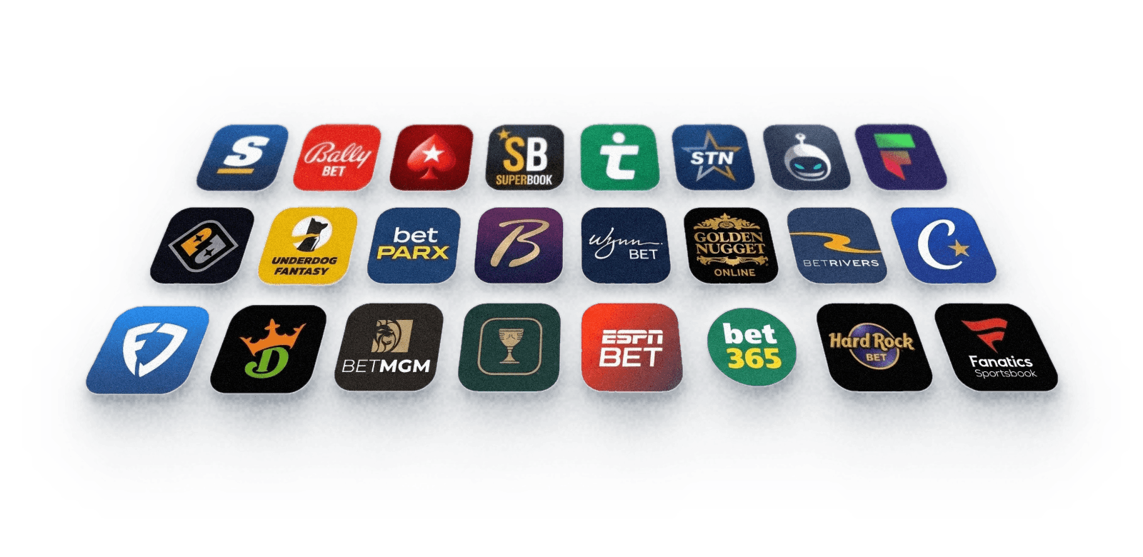 Supported sportsbook apps